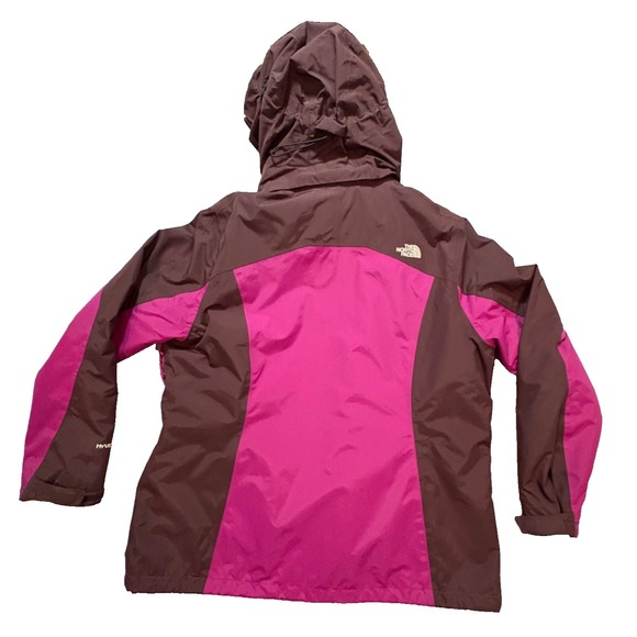 The North Face Women's XL 3-in-1 Triclimate Jacket Magenta Plum Waterproof Outer - Picture 10 of 16